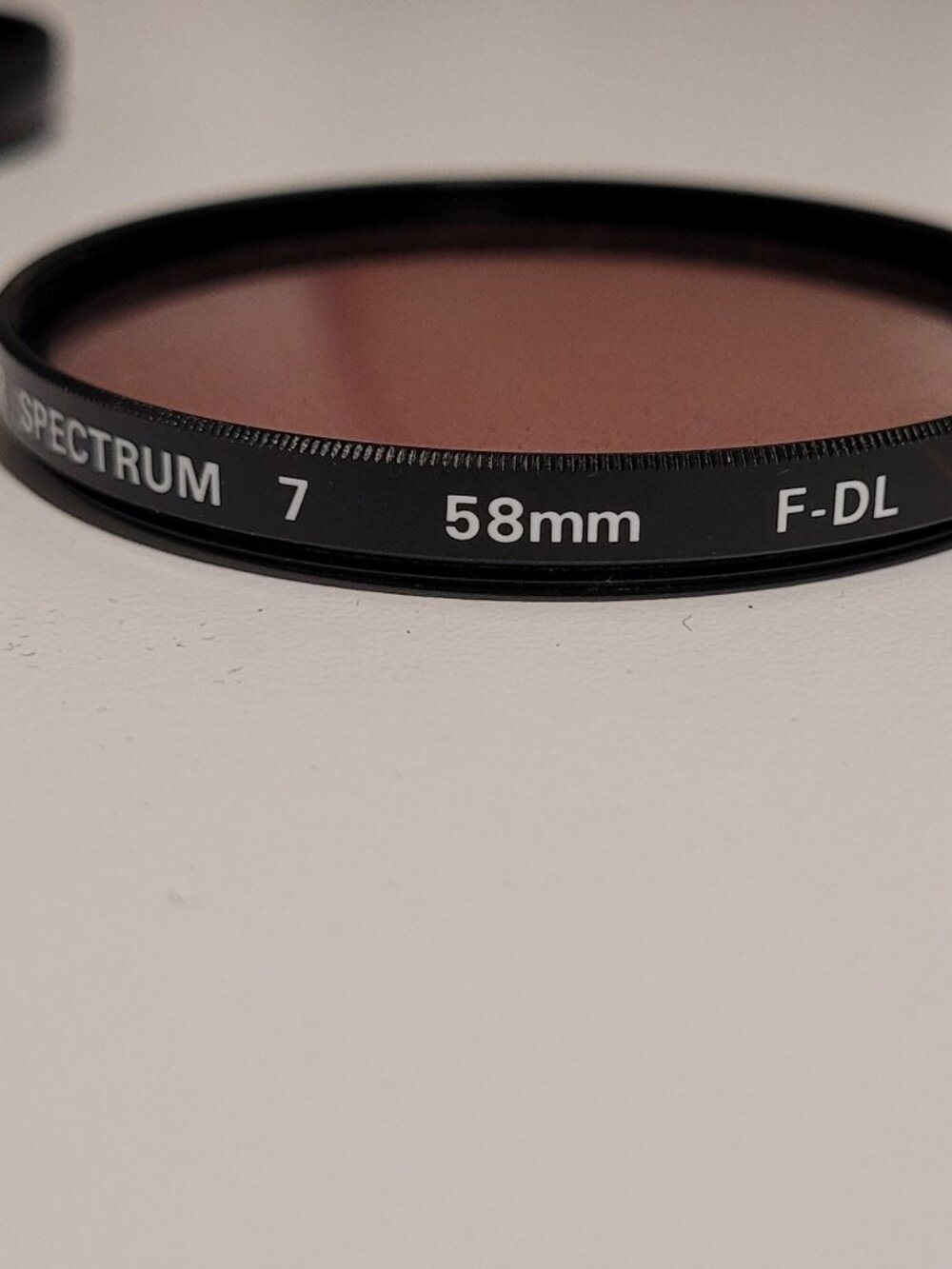 ProMaster Spectrum 7 Brand 58mm F-DL Camera Lens Filter Corrects Green Color cas